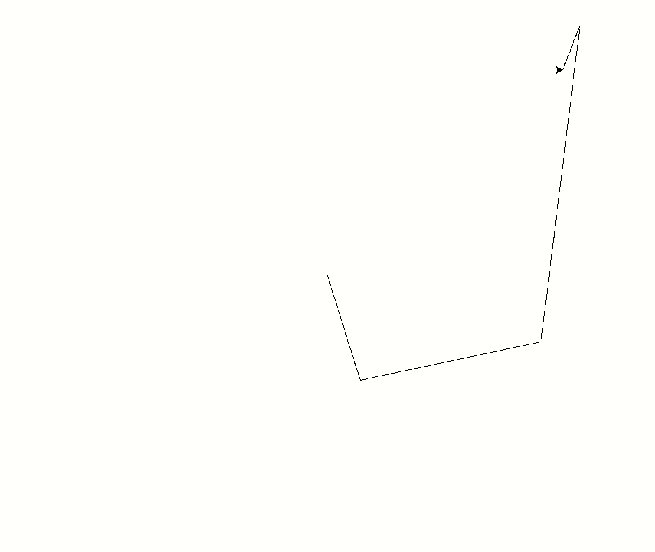 Random motion! Turtle travels to a random location on the screen